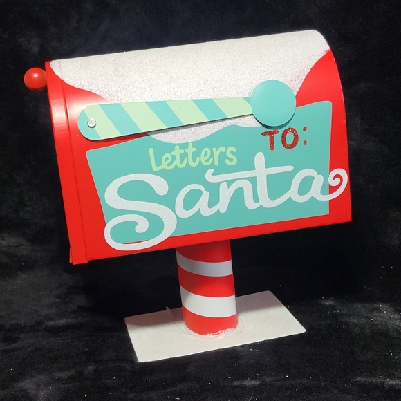 Christmas Metal Mailbox Decor🎄⛄️🎅 Letters To Santa 🎅❤️💚 - Picture 16 of 16